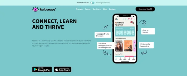 Kaboose: Neurodivergent Community