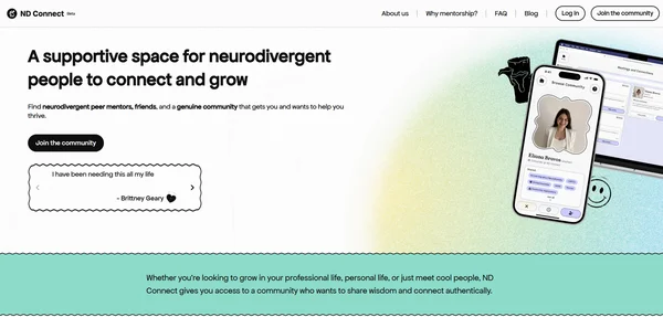 ND Connect: Neurodivergent Mentorship