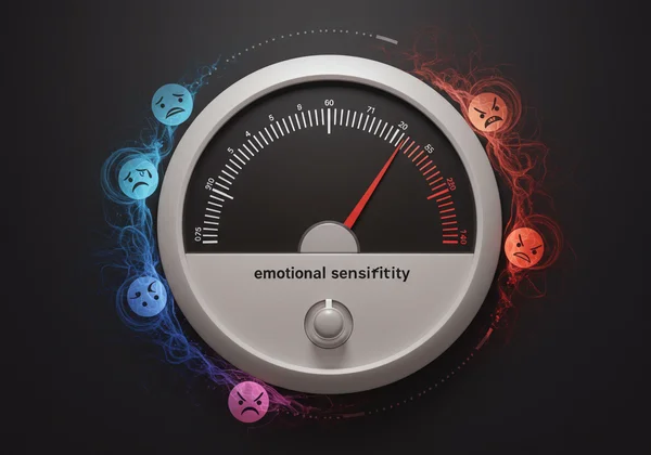 Metáfora visual de la configuración de un termostato emocional