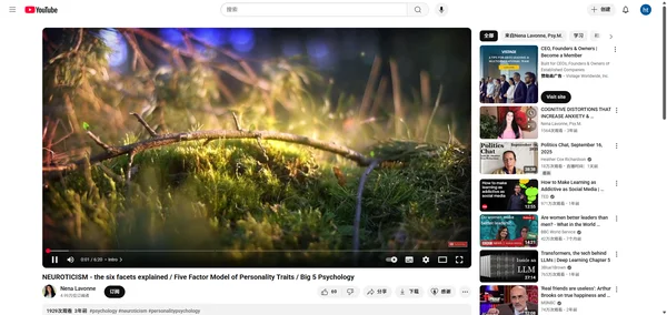 The Six Facets of Neuroticism Explained - Big Five Model