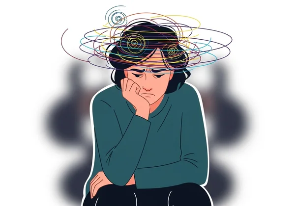一個人經歷強烈的情緒反應和擔憂。