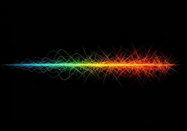 Abstract art showing the neuroticism emotional spectrum.